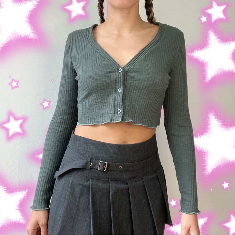 HEY BABE DOLLSKILL Cropped Cardigan